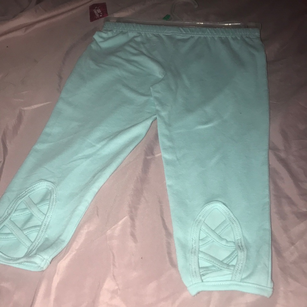 Blue sweatpants
